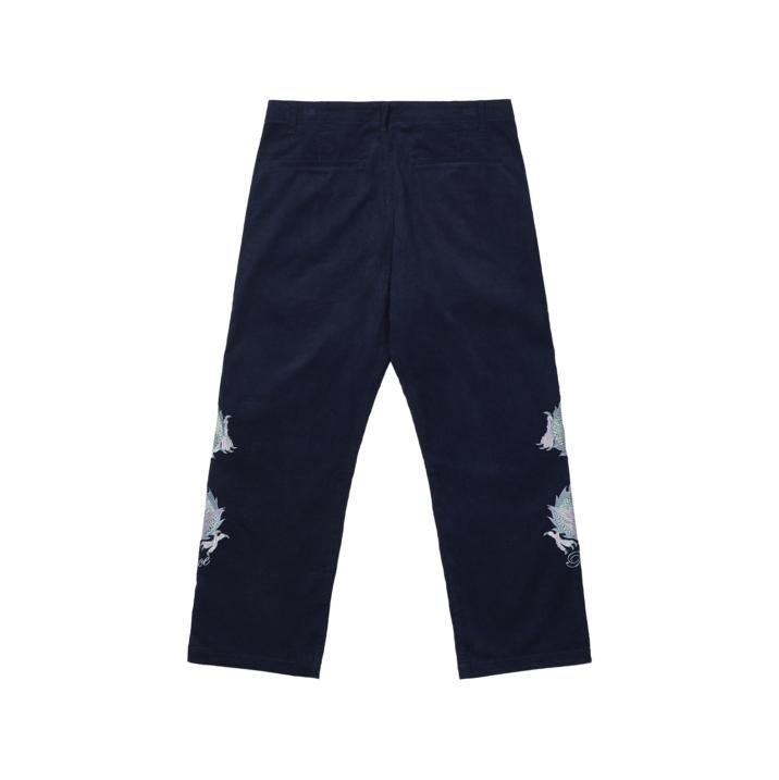 DOUBLE DRAGON TOUR PLAIN PANT NAVY