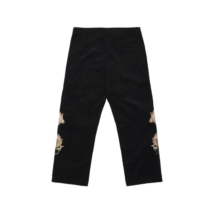 DOUBLE DRAGON TOUR PLAIN PANT BLACK