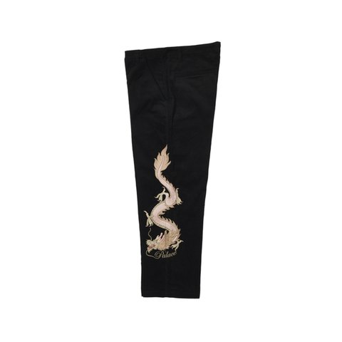 Palace DOUBLE DRAGON TOUR PLAIN PANT BLACK - Colorway