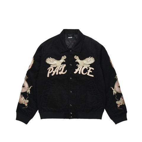 Palace DOUBLE DRAGON TOUR JACKET BLACK - Colorway
