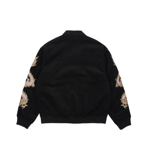 Palace DOUBLE DRAGON TOUR JACKET BLACK