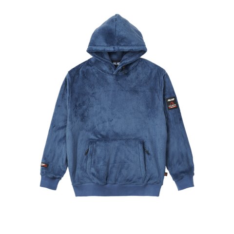 Palace POLARTEC HIGH LOFT HOOD BLUE - Colorway
