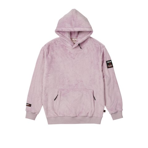 Palace POLARTEC HIGH LOFT HOOD PINK - Colorway