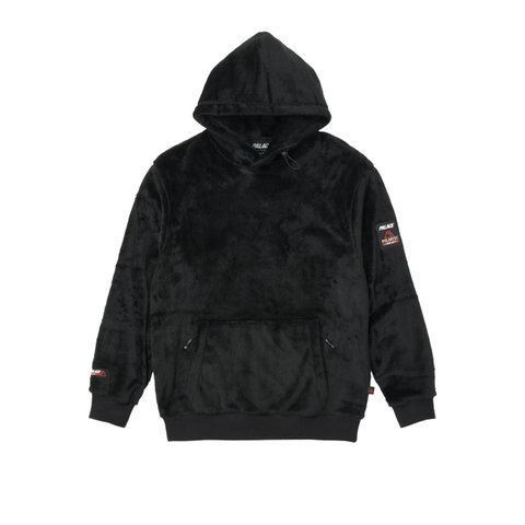 POLARTEC HIGH LOFT HOOD BLACK