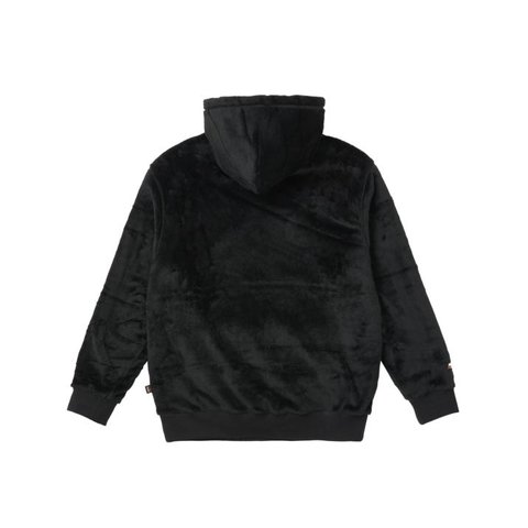 POLARTEC HIGH LOFT HOOD BLACK