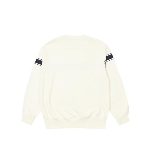 Palace PALACE LONDON TRI BAND CREW OFF WHITE