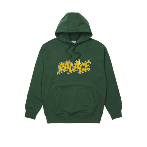 Palace ANGLO HOOD GREEN - Colorway