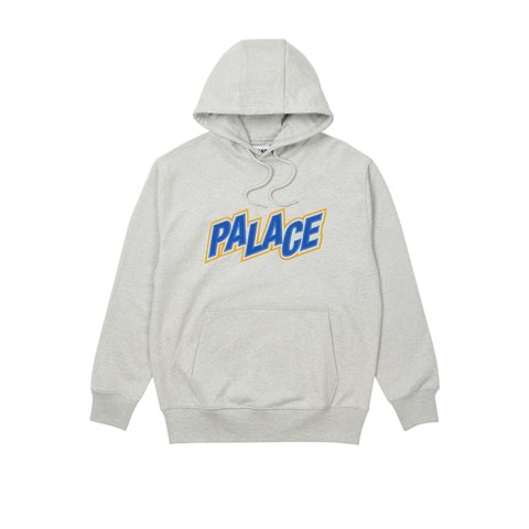 Palace ANGLO HOOD GREY MARL - Colorway