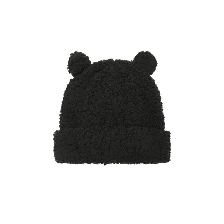 FUZZY EAR BEANIE BLACK