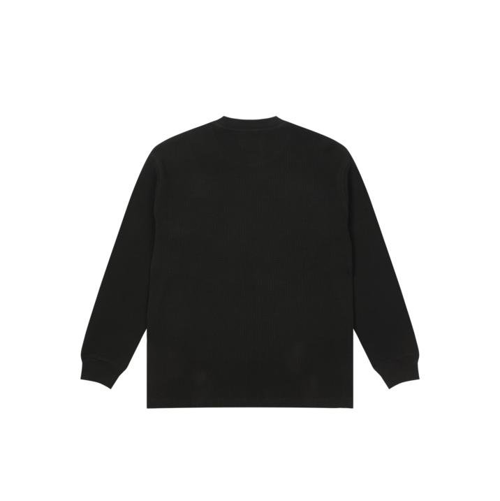 VHS THERMAL LONGLSEEVE TOP BLACK