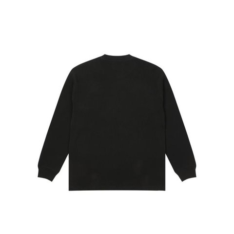 Palace VHS THERMAL LONGLSEEVE TOP BLACK