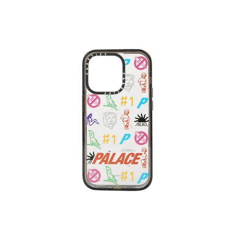 Palace PALACE CASETIFY IMPACT PHONE CASE CLEAR / BLACK - Colorway