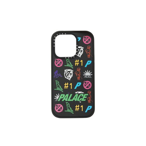 Palace PALACE CASETIFY IMPACT PHONE CASE MATTE BLACK - Colorway