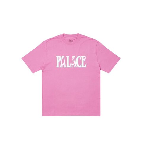 Palace PALACE PLEASE T-SHIRT PINK