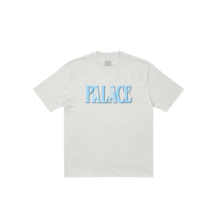 PALACE PLEASE T-SHIRT GREY MARL