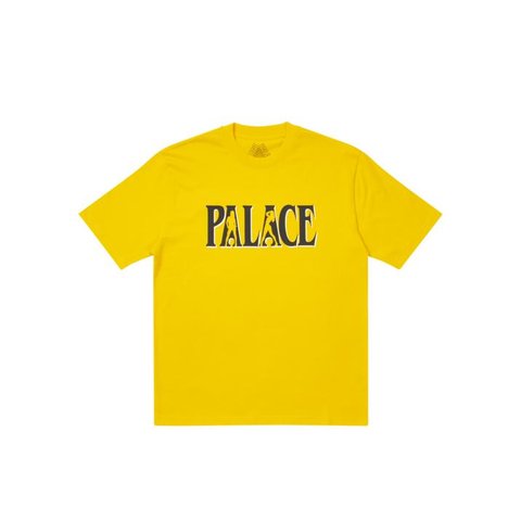 Palace PALACE PLEASE T-SHIRT YELLOW