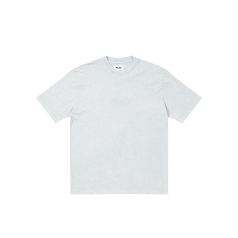 Palace ACID WASH T-SHIRT PALE GREY