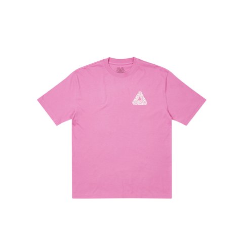 Palace TRI-TEXT T-SHIRT PINK - Colorway