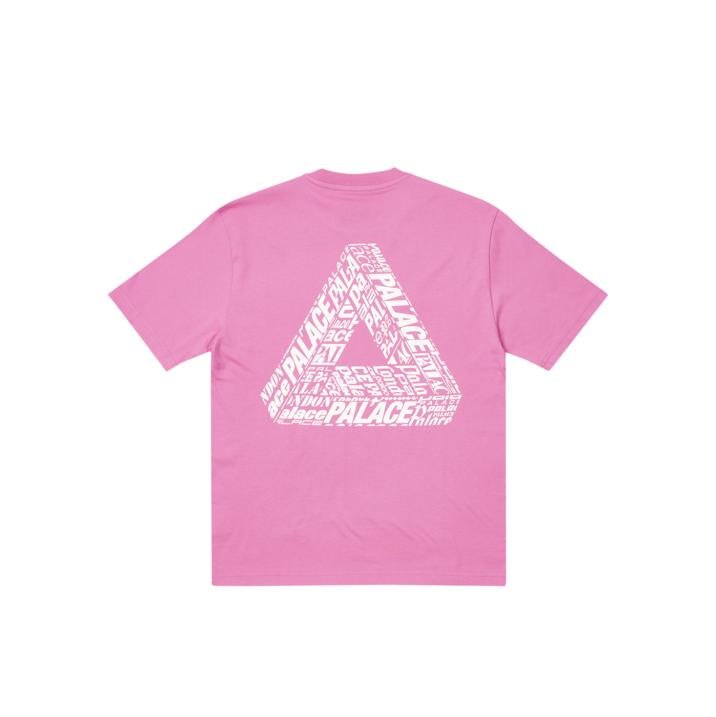 TRI-TEXT T-SHIRT PINK