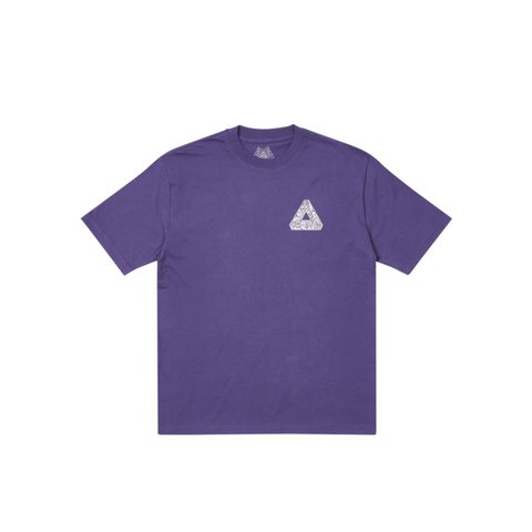 TRI-TEXT T-SHIRT PURPLE
