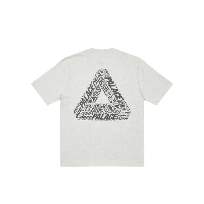TRI-TEXT T-SHIRT GREY MARL