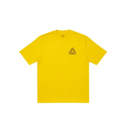 Palace TRI-TEXT T-SHIRT YELLOW - Colorway