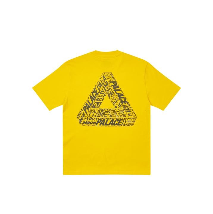 TRI-TEXT T-SHIRT YELLOW