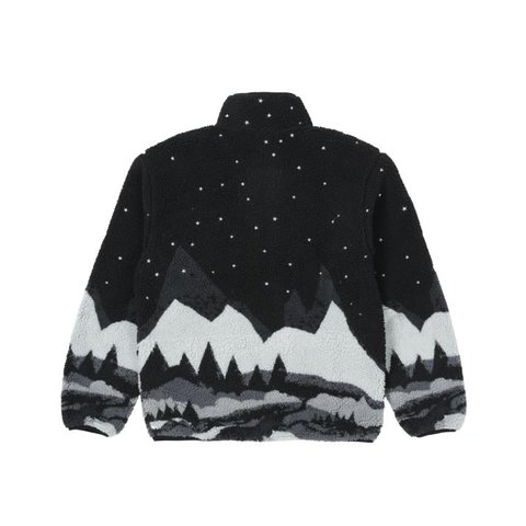 Palace PEAK FUNNEL FLEECE BLACK