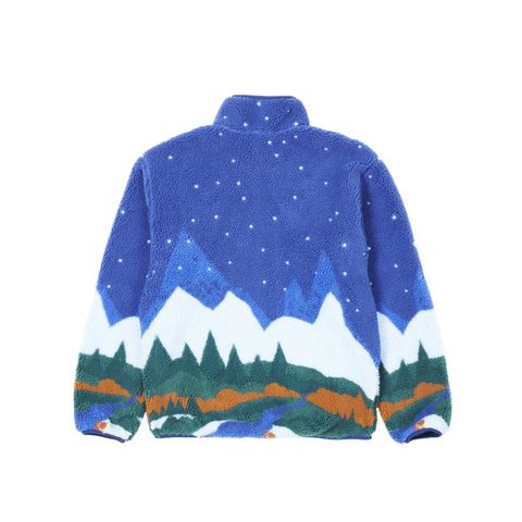Palace PEAK FUNNEL FLEECE BLUE