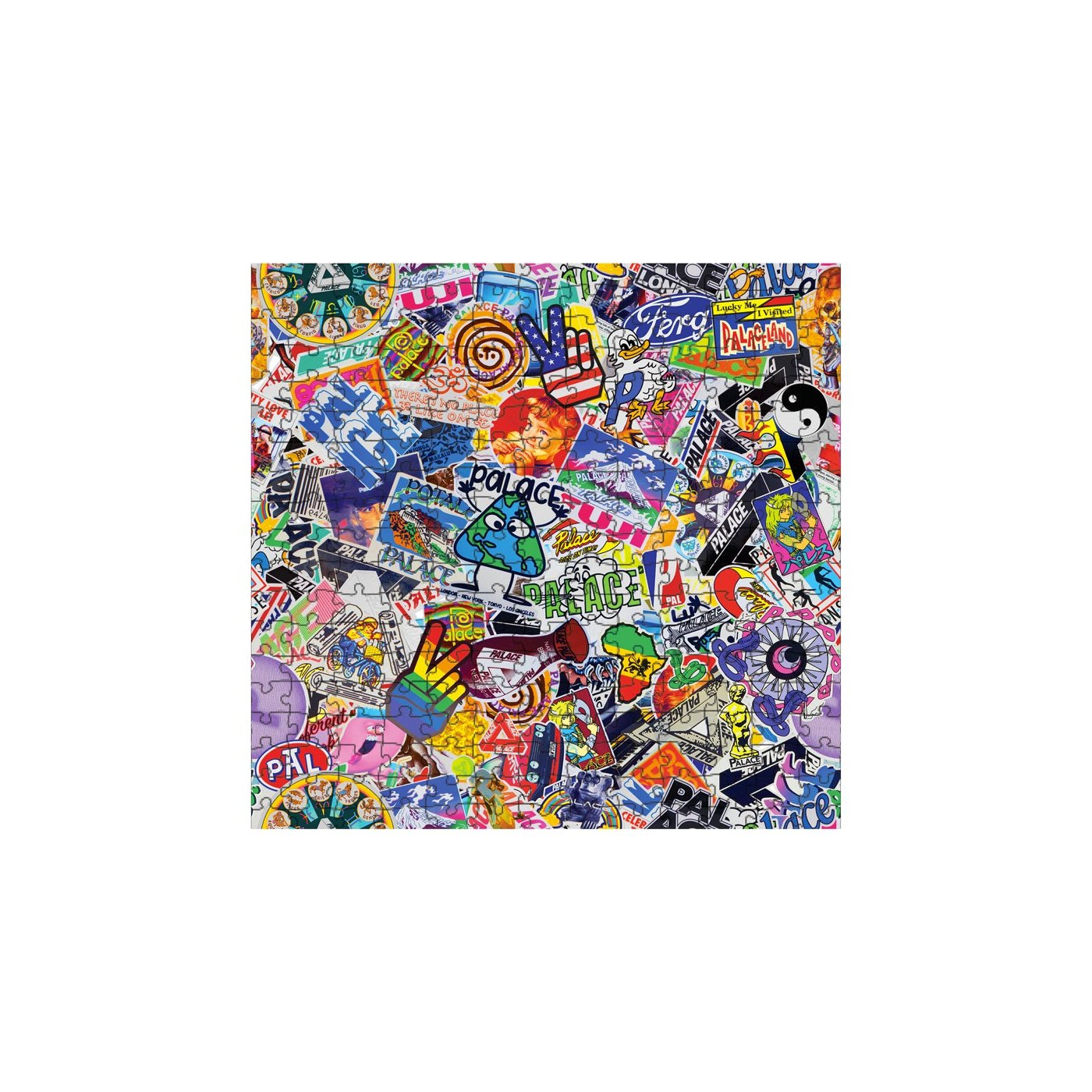 STICKER PACK JIGSAW BLUE