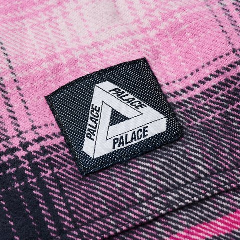 Palace WORK SHIRT NAVY / PINK - Colorway