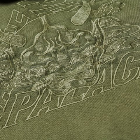 Palace DEMON HOOD THE DEEP GREEN - Colorway