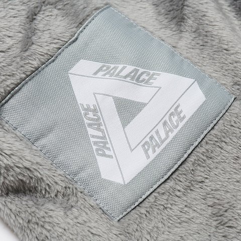 Palace TECH FLEECE FUNNEL LIGHT GREY - Colorway