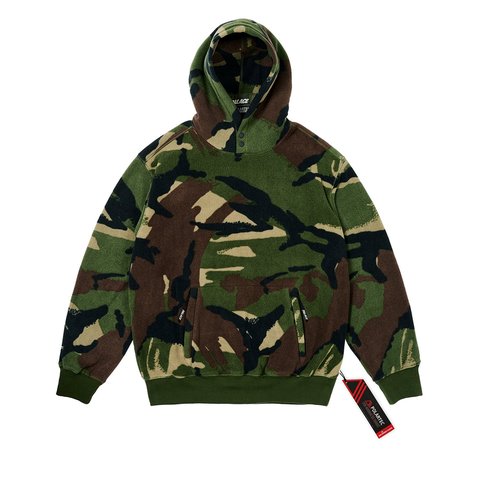 Palace POLARTEC LAZER HOOD WOODLAND DPM - Colorway