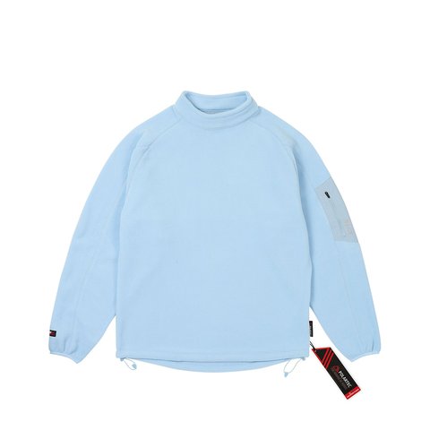 Palace POLARTEC MOCK NECK LIGHT BLUE - $168.00