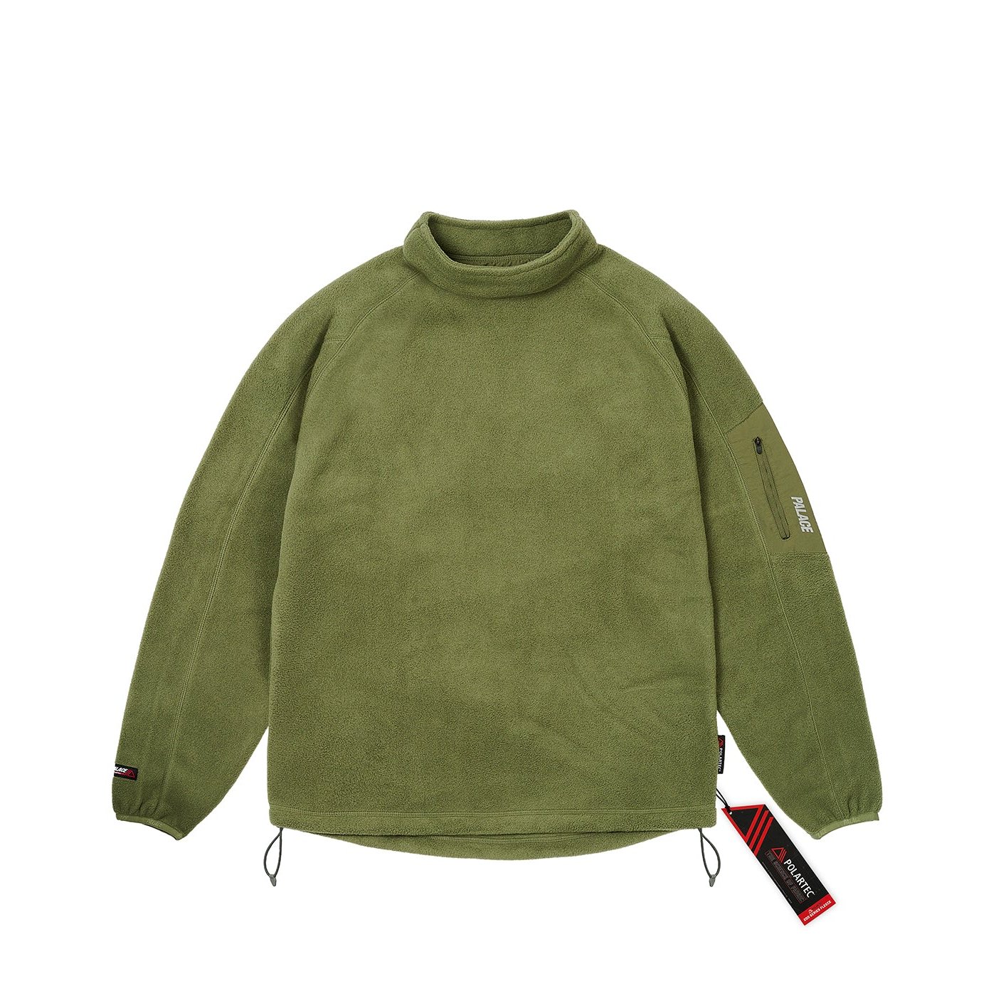 POLARTEC MOCK NECK THE DEEP GREEN