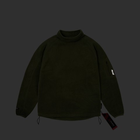 Palace POLARTEC MOCK NECK THE DEEP GREEN - Colorway