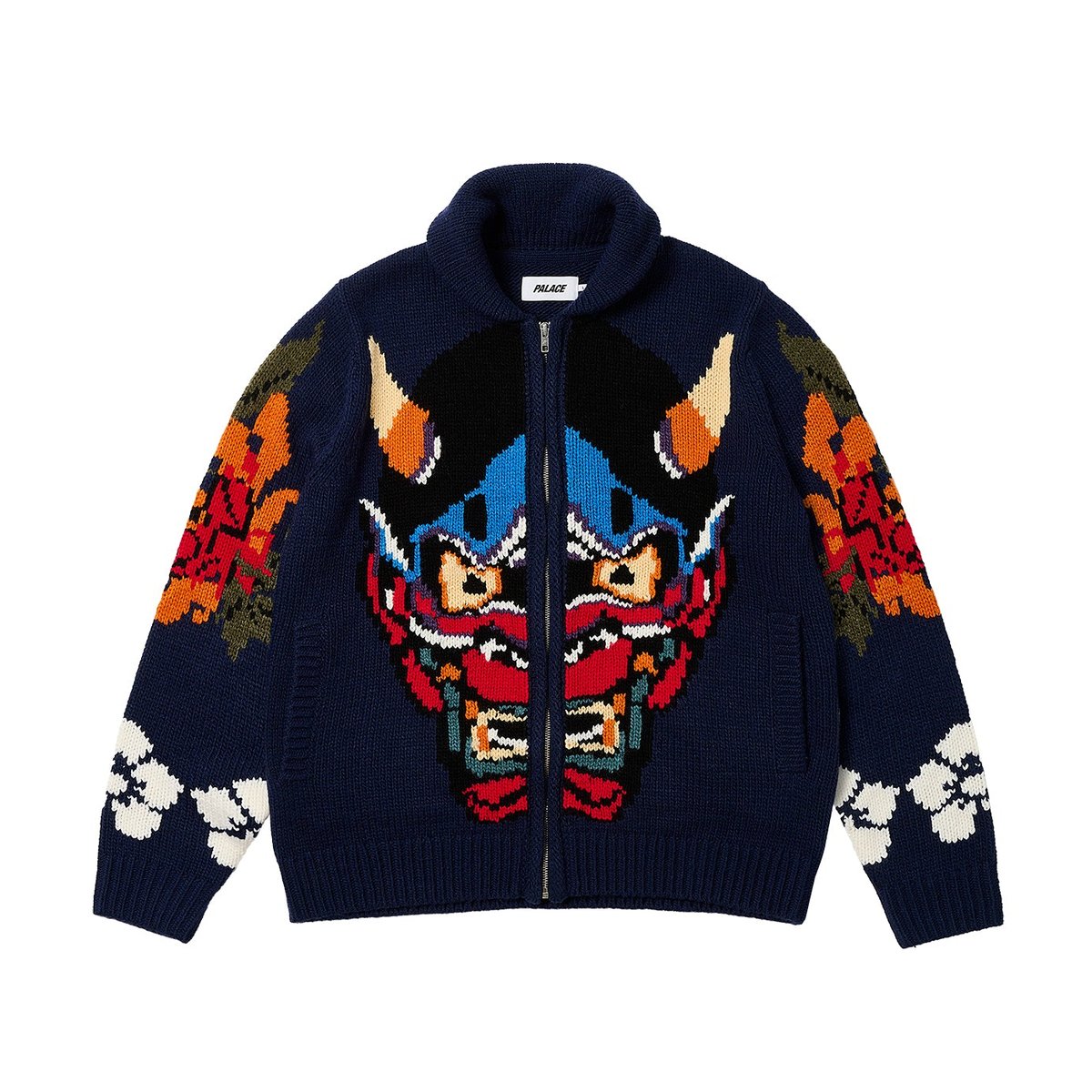 Palace DEMON COWICHAN KNIT BLUE (Ultimo 2023) - $398.00