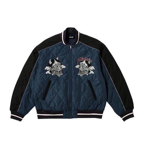 Palace FESTIVAL BOMBER JACKET BLACK