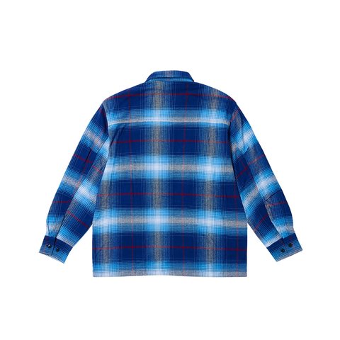 Palace WORK SHIRT BLUE / RED - Colorway