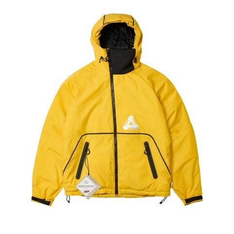 Palace GORE-TEX WINDSTOPPER MASK JACKET YELLOW - $398.00