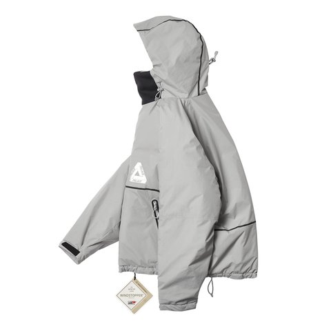 Palace GORE-TEX WINDSTOPPER MASK JACKET GHOST GREY - Colorway
