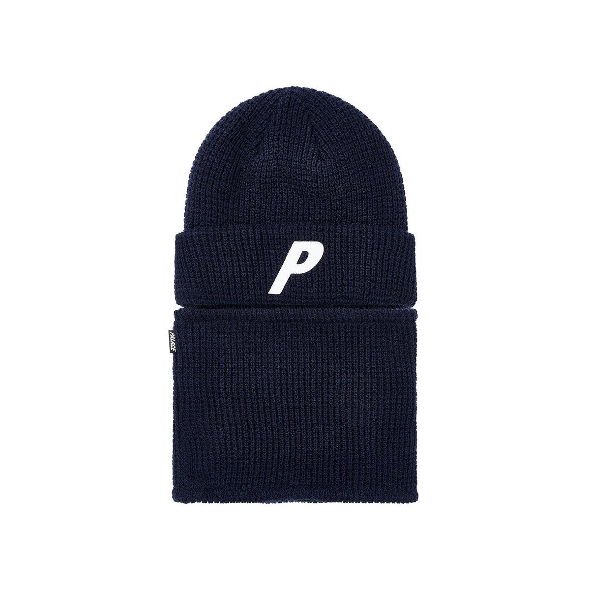 Palace ZIP OFF FACEWARMER P BEANIE NAVY (Ultimo 2023) - $68.00