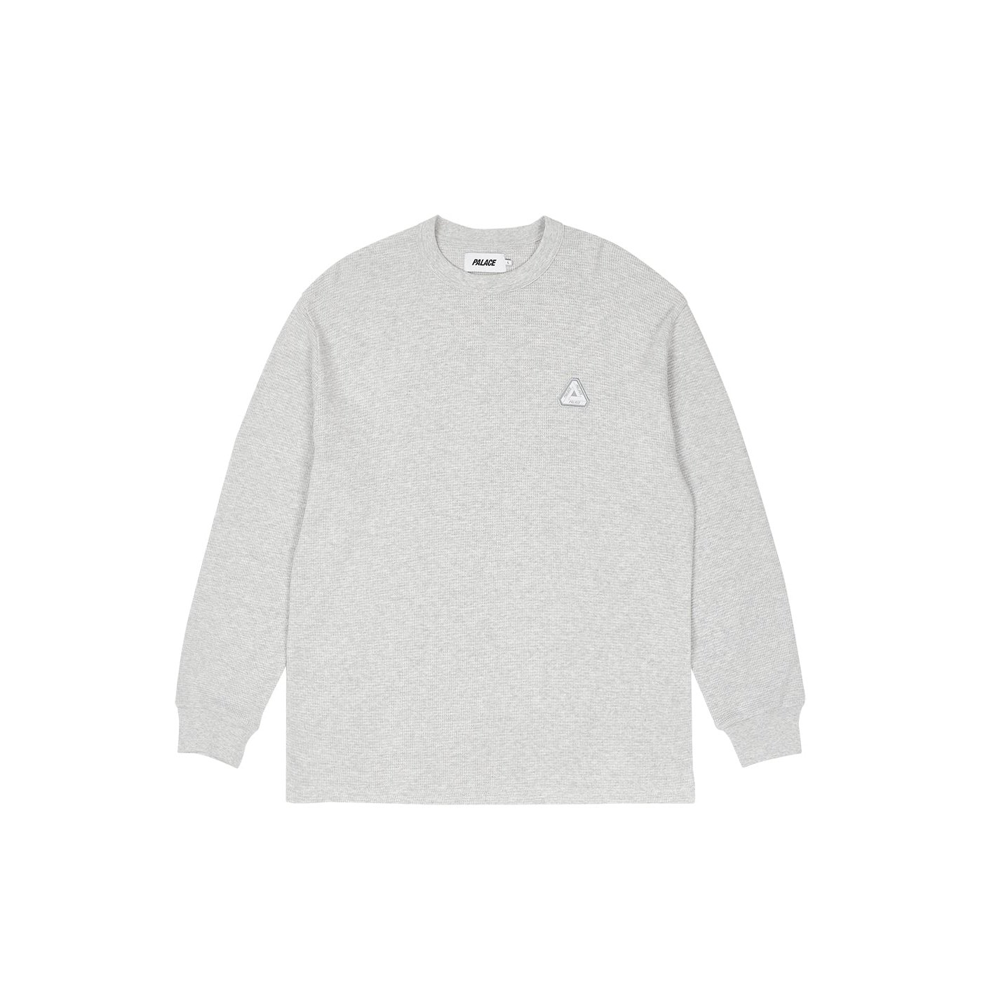 WAFFLE LONGSLEEVE GREY MARL