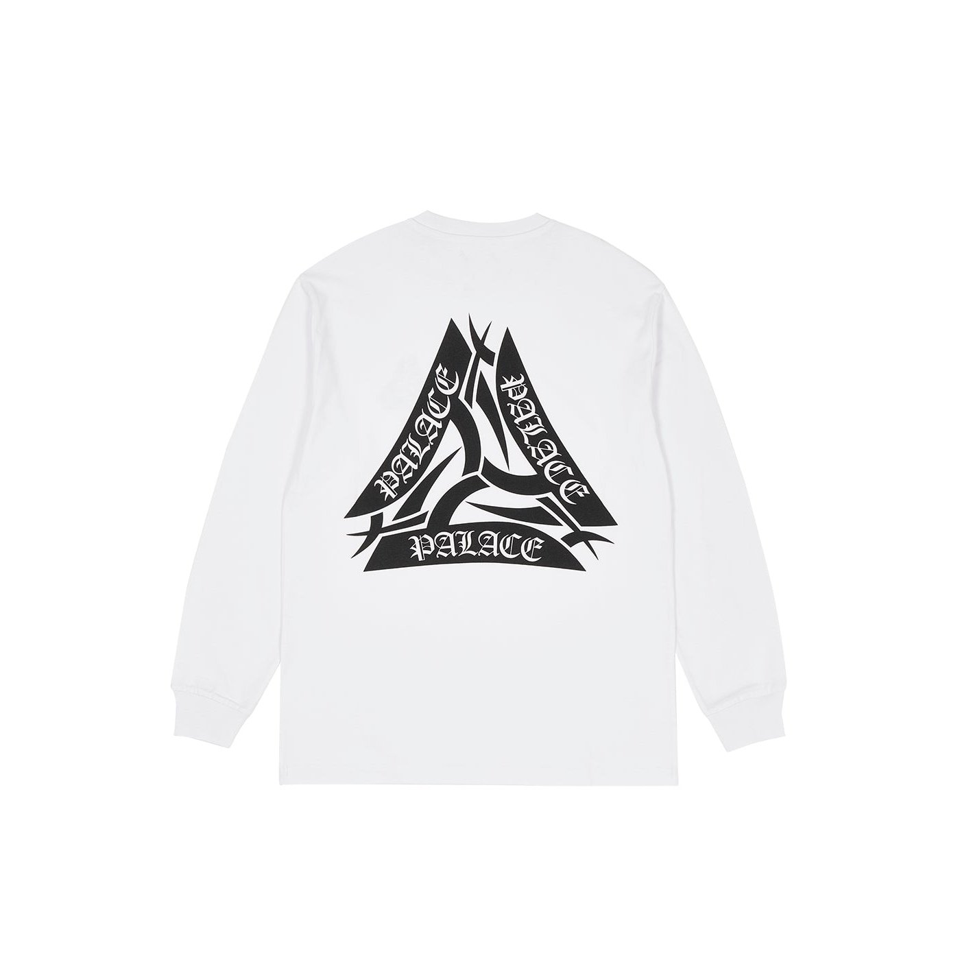 TRIBAL TRI LONGSLEEVE WHITE