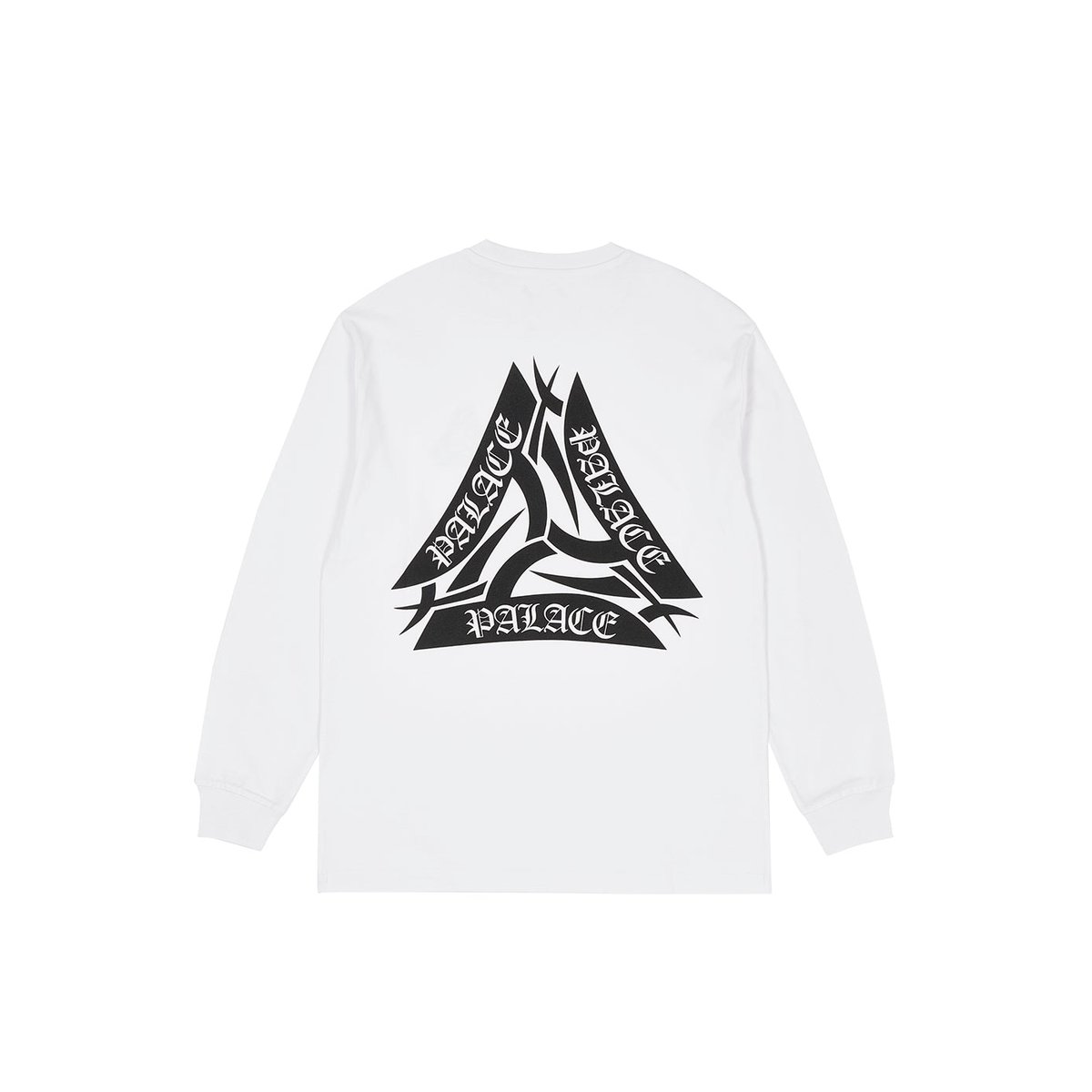 Palace TRIBAL TRI LONGSLEEVE WHITE (Ultimo 2023) - $58.00