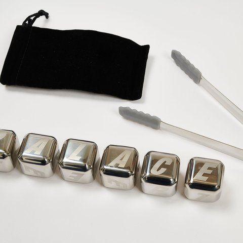Palace STAINLESS STEEL ICE CUBES SILVER - Colorway