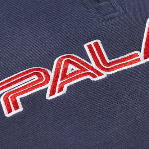Palace ISN'T IT 1/4 ZIP NAVY - Colorway