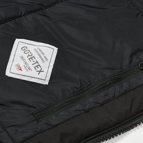Palace GORE-TEX WINDSTOPPER MASK JACKET BLACK - Colorway