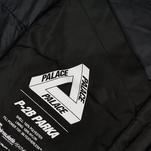 Palace P-2B CARGO PARKA BLACK - Colorway